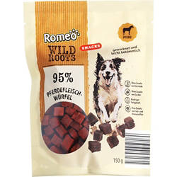 Hundesnack 150 g, Pferdefleischwürfel
