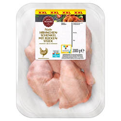 Hähnchen-Schenkel mit Rückenstück 2 kg