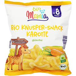 Bio-Knusper Snack 30 g, Karotte