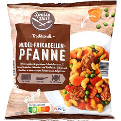 SPEISEZEIT Traditionelle Küche 0,6 kg, Nudel-Frikadellen-Pfanne
