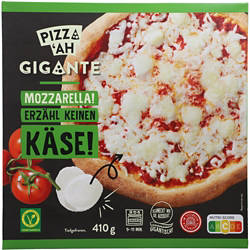 PIZZ‘AH Gigante 410 g, Mozzarella