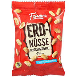 Erdnüsse trockengeröstet 150 g, Pikant