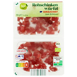 Bio-Schinkenwürfel 80 g