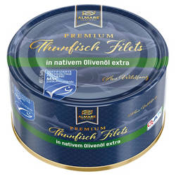 ALMARE SEAFOOD Thunfisch in nativem Olivenöl 185 g