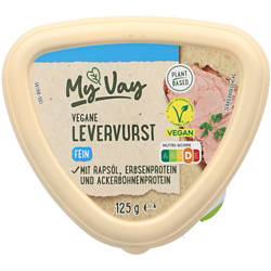 Vegane Levervurst 125 g, Classic