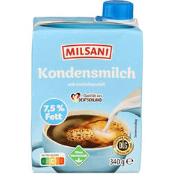 MILSANI Kondensmilch 7,5 % 340 g