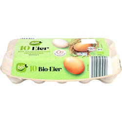 Bio-Eier, 10 Stück