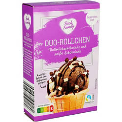 BACK FAMILY Raspelschokolade, Duo Röllchen