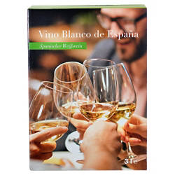 Bag-in-Box spanischer Weißwein 3 l