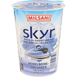 Skyr Frucht 500 g, Blaubeere-Holunder