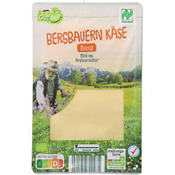 Bio-Bergbauernkäse 150g, Nussig