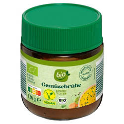 Bio-Brühen im Glas, Gemüse