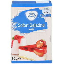Gelatine, Sofortgelatine 30 g
