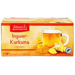 Bio-Ingwer Tee Mix 45 g, Ingwer-Kurkuma