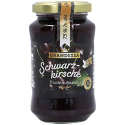 GRANDESSA Fruchtaufstrich 75 % 250 g, Schwarzkirsche