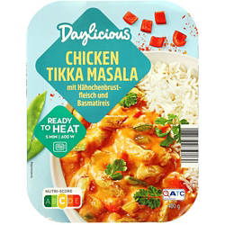 Chicken Tikka Masala mit Hähnchenfleisch 400 g