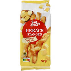 Gebäckstangen 150 g, Käse