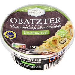 Obatzter, Lauchzwiebel