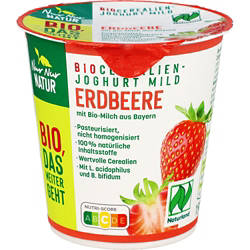 Bio-Fruchtjoghurt mit Hafer 150 g, Erdbeere