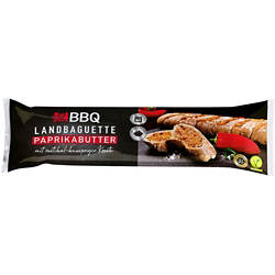 BBQ ZEIT ZUM GRILLEN Landbaguette 175 g, Paprika