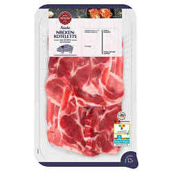 Schweinekoteletts 700 g, Nackenkotelett