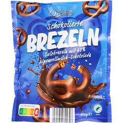 Schokolierte Brezel 140 g, Vollmilch