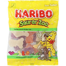 HARIBO Fruchtgummi 175 g, Saurer Zoo