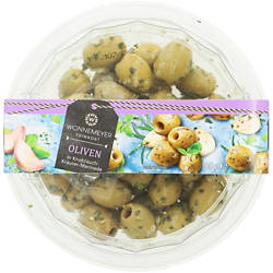 Oliven 300 g, Knoblauch-Kräuter