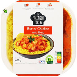Asiatische Gerichte 400 g, Butter Chicken