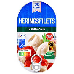 Heringsfilet 200 g, Pfeffer