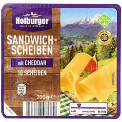 Sandwich-Scheiben, Cheddar 200 g