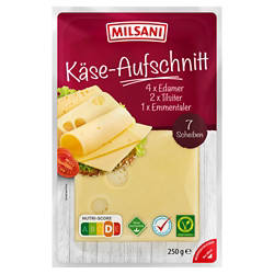 Käse-Aufschnitt 250 g