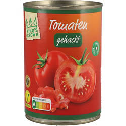 KING'S CROWN Tomaten gehackt 400 g