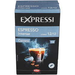 EXPRESSI Kaffeekapseln Espresso Cazzano 124,8 g