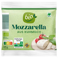 Bio-Mozzarella 125 g