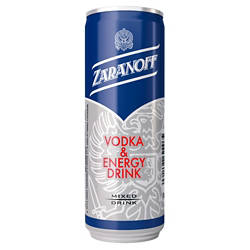 RTD can Vodka and Gin 0,33 l, Vodka Energy