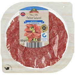 Mini Teller, Feine Salami 50 g