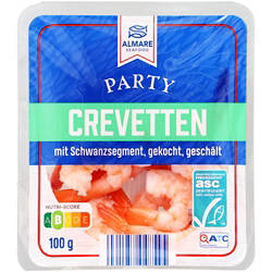 Meeresfrüchte 100 g, Party Crevetten