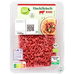 Bio-Hackfleisch vom Rind 400 g