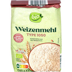 GUT BIO Bio-Weizenmehl 1 kg, Type 1050