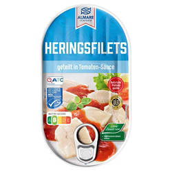 Heringsfilet in Tomatensauce 200 g, Full Fat