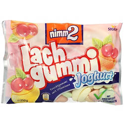Nimm 2 Lachgummi, Joghurt 250 g