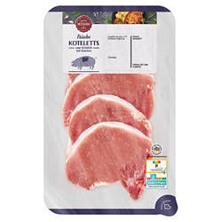Schweinekoteletts 700 g, Rückenkotelett
