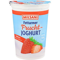 Fettarmer Fruchtjoghurt 250 g, Erdbeere