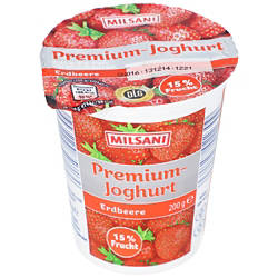 Premium-Joghurt 200 g, Erdbeere