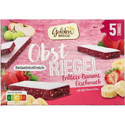 Obstriegel 5 x 30 g, Erdbeere-Banane