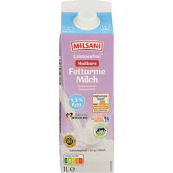 Laktosefreie H-Milch 1,5 % 1 l