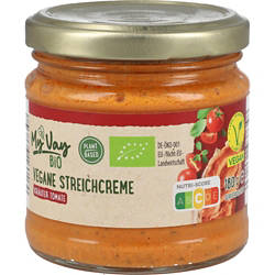 Bio Vegane Streichcreme 180 g, Tomate-Kräuter