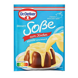 Puddingpulver, Dessert-Soße Vanillegeschmack 51 g