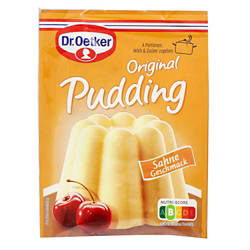 Puddingpulver 3er-Packung, Sahnepudding 111 g